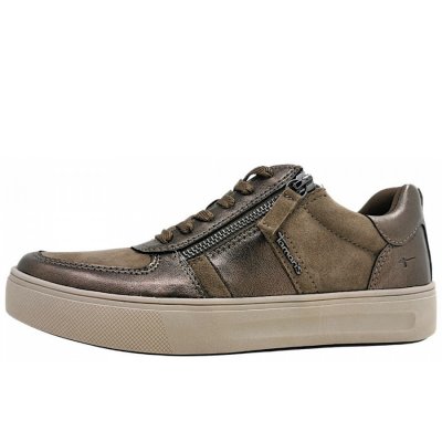 Tamaris Comfort sportlicher Schnürer in pewter comb 919
