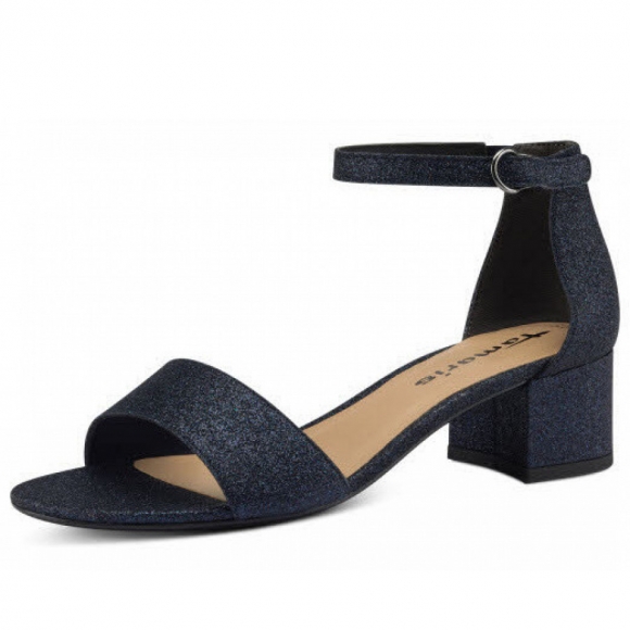 Tamaris sandalette Sandalette in dunkelblau