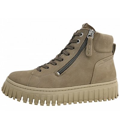 Tamaris Schnürstiefel in taupe 3A1