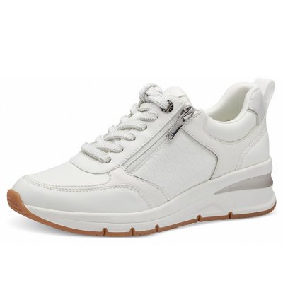 Tamaris Sneaker in weiss silber Tamaris Sneaker in weiss silber