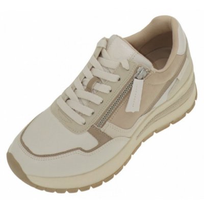 Tamaris Woms Lace-up Sneaker in 4 IVORY COMB