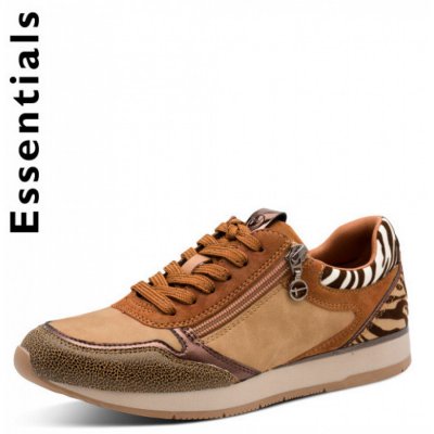 Tamaris schnürer Sneaker in braun