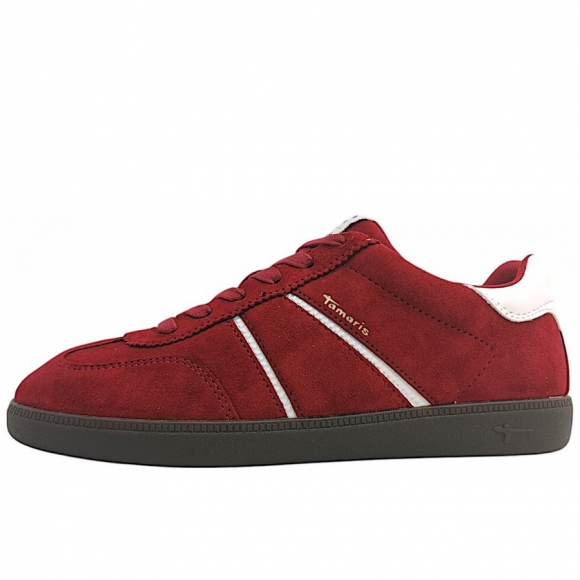 Tamaris sportlicher Schnürer in merlot 537