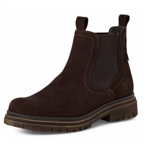 Tamaris stiefelmodel 2540745 Stiefelette in dunkelbraun
