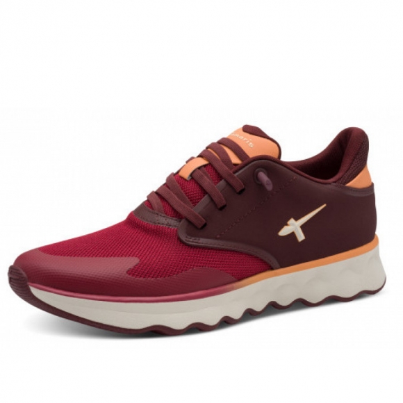 Tamaris schnürer Schnürschuhe in rot