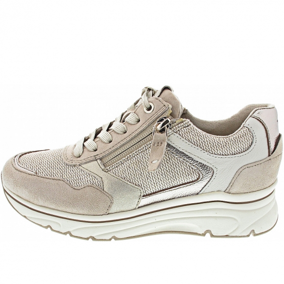 Tamaris sportlicher Schnürer in ivory comb
