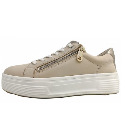 Tamaris Comfort Schnürer in beige/nubuk 403 Tamaris Comfort Schnürer in beige/nubuk 403