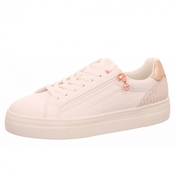Tamaris Sneaker in 119 WHT/ROSE GOLD