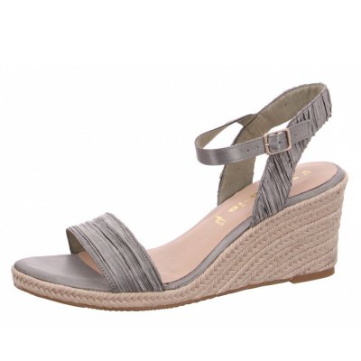 Tamaris Sandalette Sandale in 724 EMERALD PLEATS
