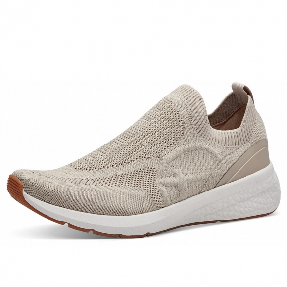 Tamaris Sneaker in ivory metallic