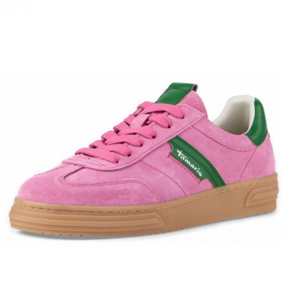Tamaris schnürer Sneaker in rot