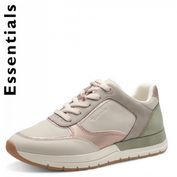 Tamaris schnürer Sneaker in beige