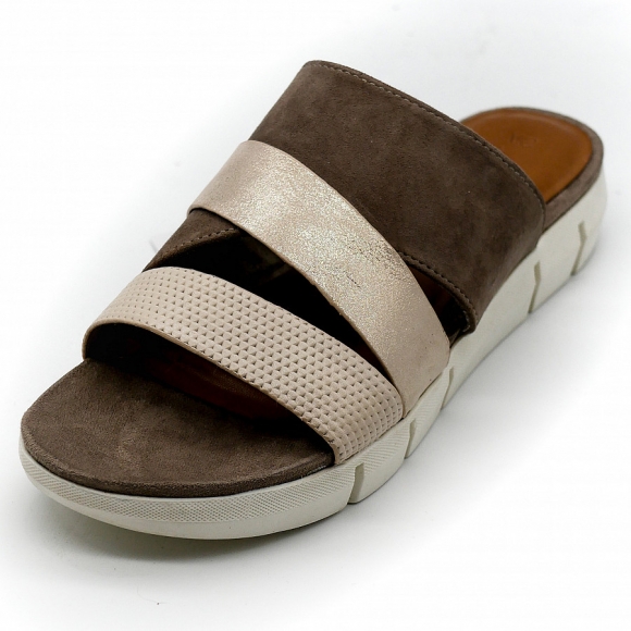 Tamaris Woms Slides Sandale in 2 STONE COMB