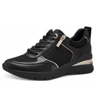 Tamaris Sneaker in black gold
