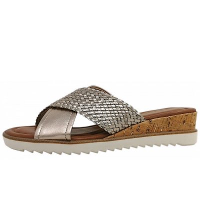 Tamaris Tamaris Essential Pantolette in 933 Light Gold