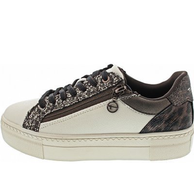 Tamaris Sneaker in ivory comb