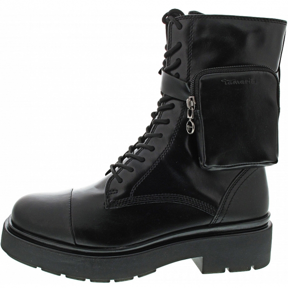 Tamaris Schnürstiefel in black