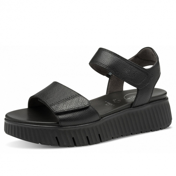 Tamaris Comfort Sandale in black