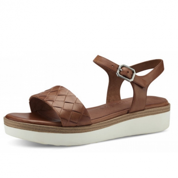 Tamaris sandalette Sandalette in braun