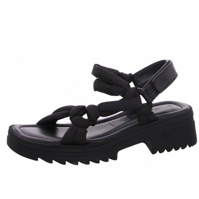 Tamaris Sandalette Sandale in 001 BLACK