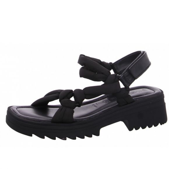 Tamaris Sandalette Sandale in 001 BLACK