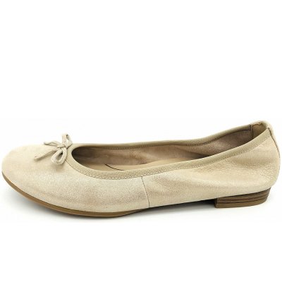 Tamaris ballerina Pumps in Gold
