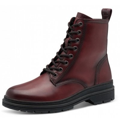Tamaris stiefel Schnürstiefel in rot