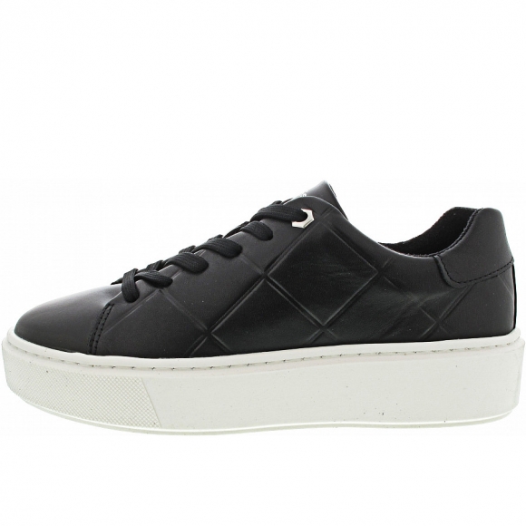 Tamaris Sneaker low in BLACK LEATHER