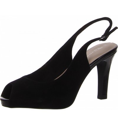 Tamaris sling Slingpumps in schwarz