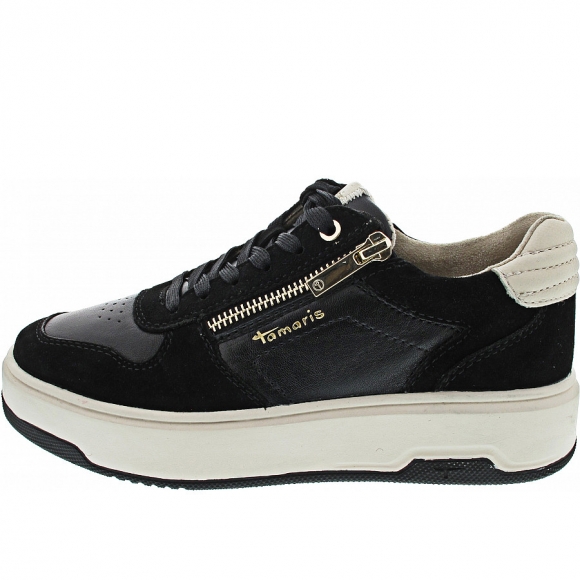 Tamaris Sneaker low in black comb