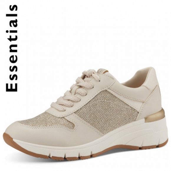 Tamaris schnürer Sneaker in beige