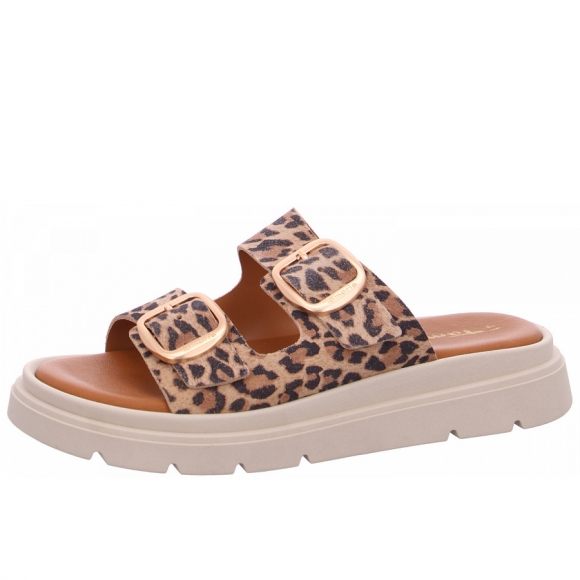Tamaris Pantolette in 360 leopard