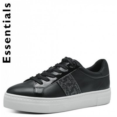Tamaris schnürer Sneaker in schwarz Tamaris schnürer Sneaker in schwarz