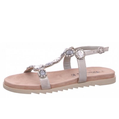 Tamaris Riemchensandalette in 941 silver