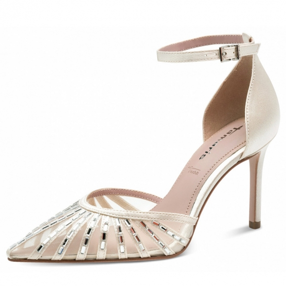 Tamaris Slingpumps in pearl