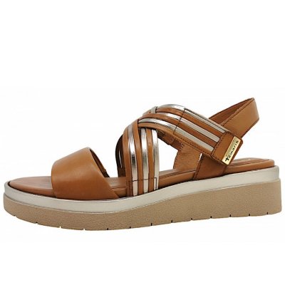 Tamaris Comfort Sandalette in 441 nut glam