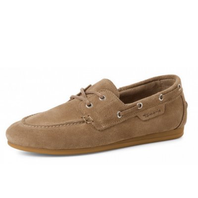 Tamaris schnürer Schnürschuhe in beige