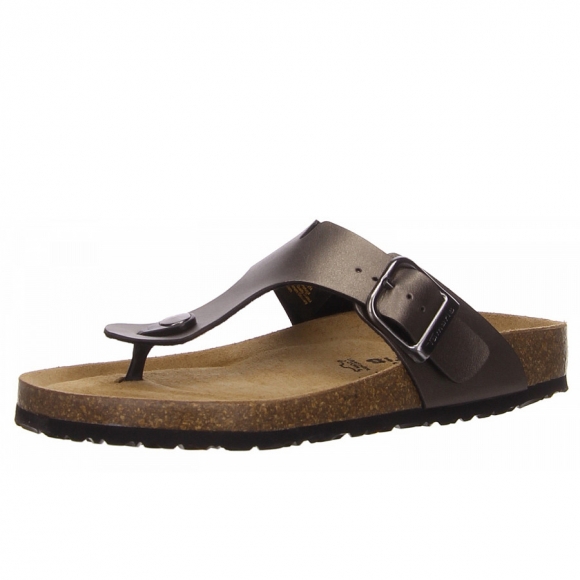 Tamaris Pantolette in anthrazit