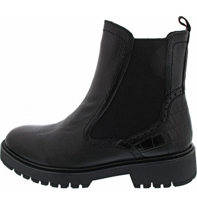Tamaris Stiefelette in schwarz Tamaris Stiefelette in schwarz