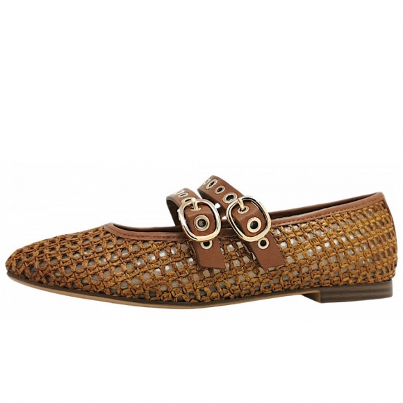 Tamaris Ballerina in Cognac 305
