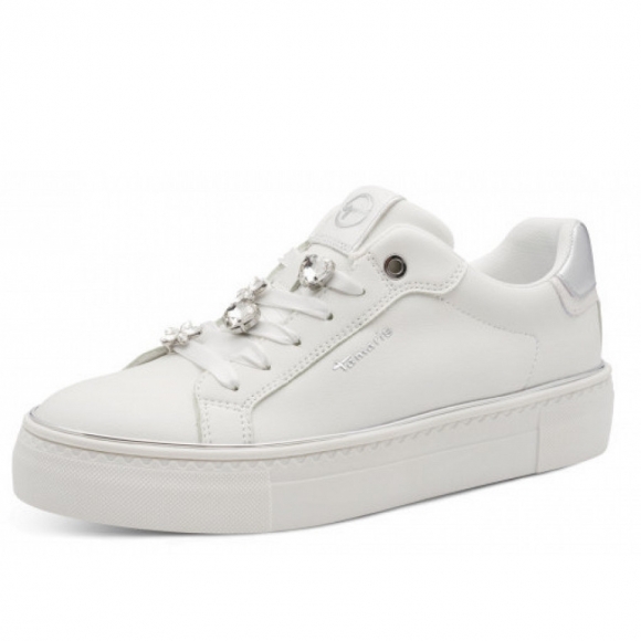 Tamaris schnürer Sneaker in weiß