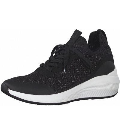 Tamaris Fashletiks Sneaker in schwarz silber