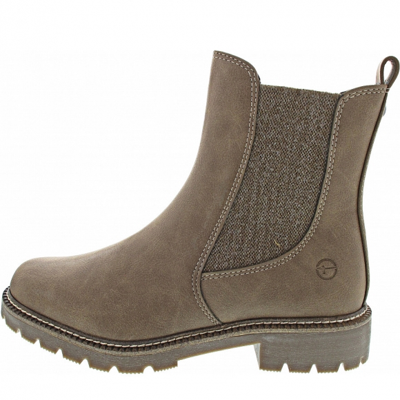 Tamaris Chelsea Boot in TAUPE