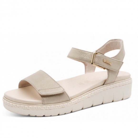 Tamaris sandalette Sandalette in beige