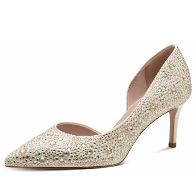Tamaris Pumps in pearl glam
