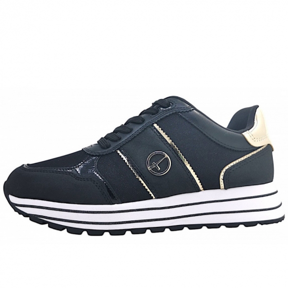 Tamaris Schnürer in 048 black/gold