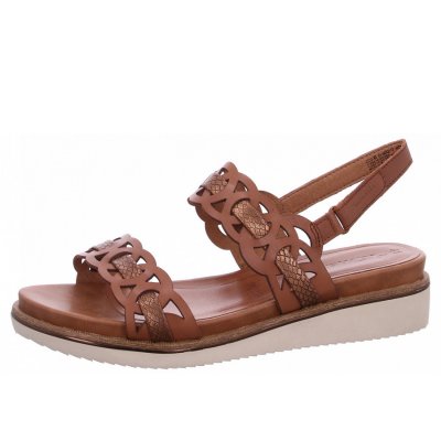 Tamaris Riemchensandalette in 305 cognac