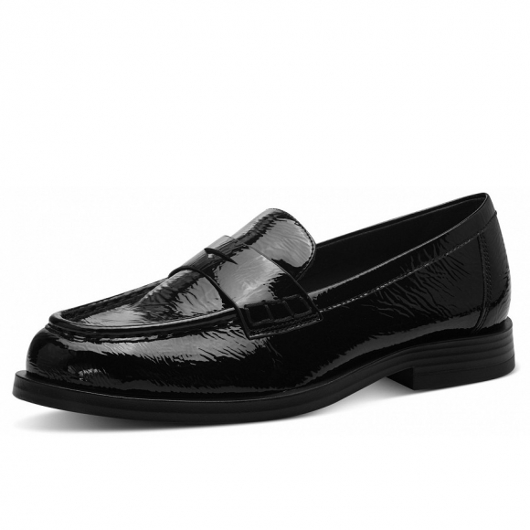 Tamaris Slipper in black Patent