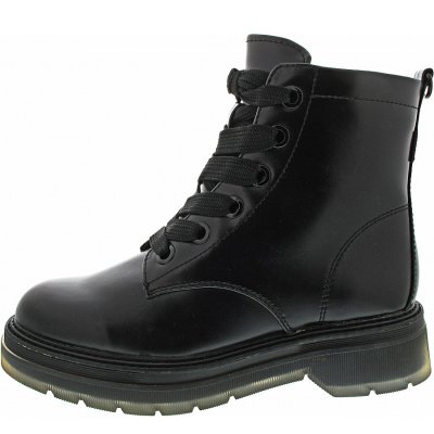 Tamaris Schnürstiefel in black matt