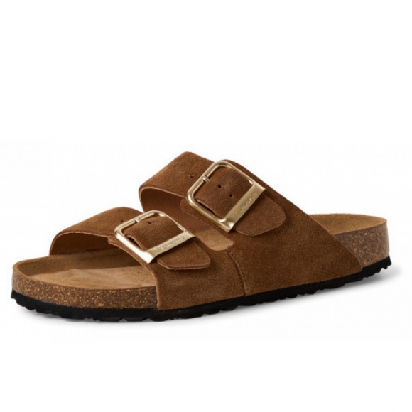 Tamaris pantolette Pantolette in braun